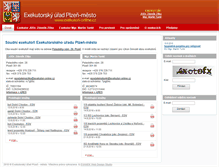 Tablet Screenshot of exekutori-online.cz